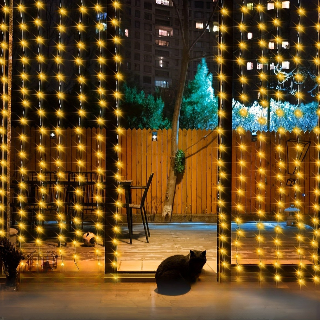 BowLift | Fairy Lights Solar Powered Outdoor Curtain String