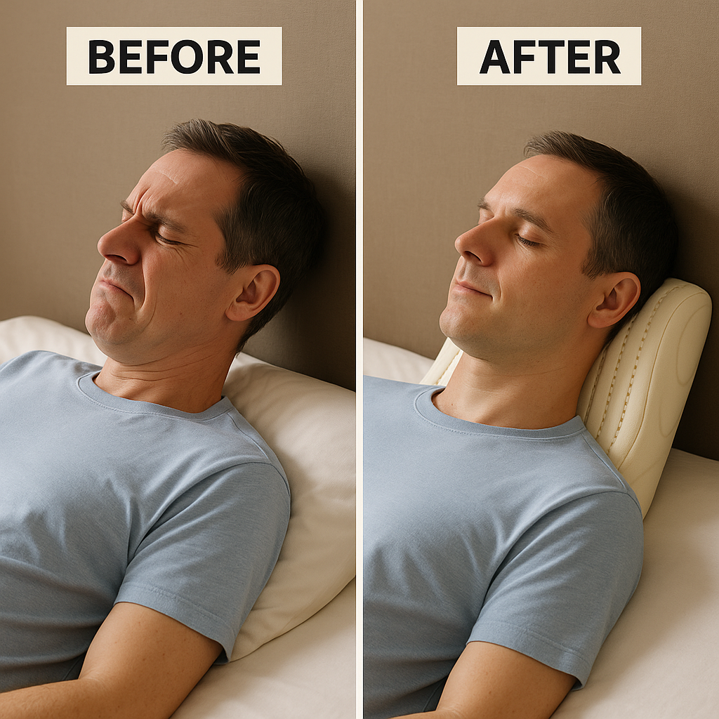 BowLift | Therapeutic Cotton Cover Natural Latex Pillow