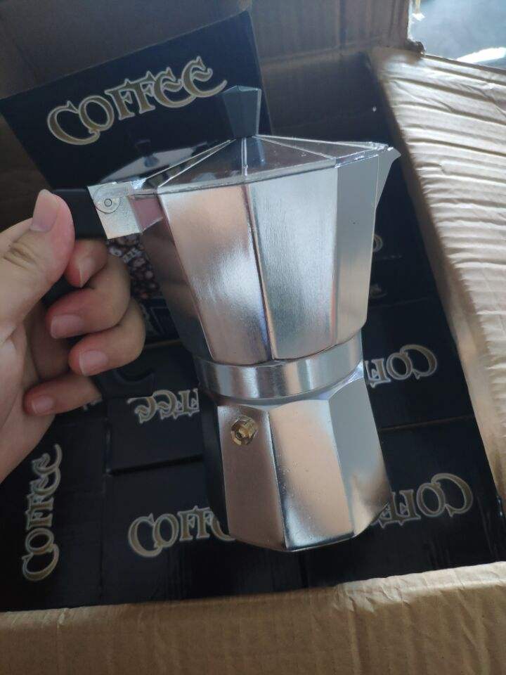 BowLift | Classic Italian Espresso Maker for the Stove - 12 Cup Moka Pot