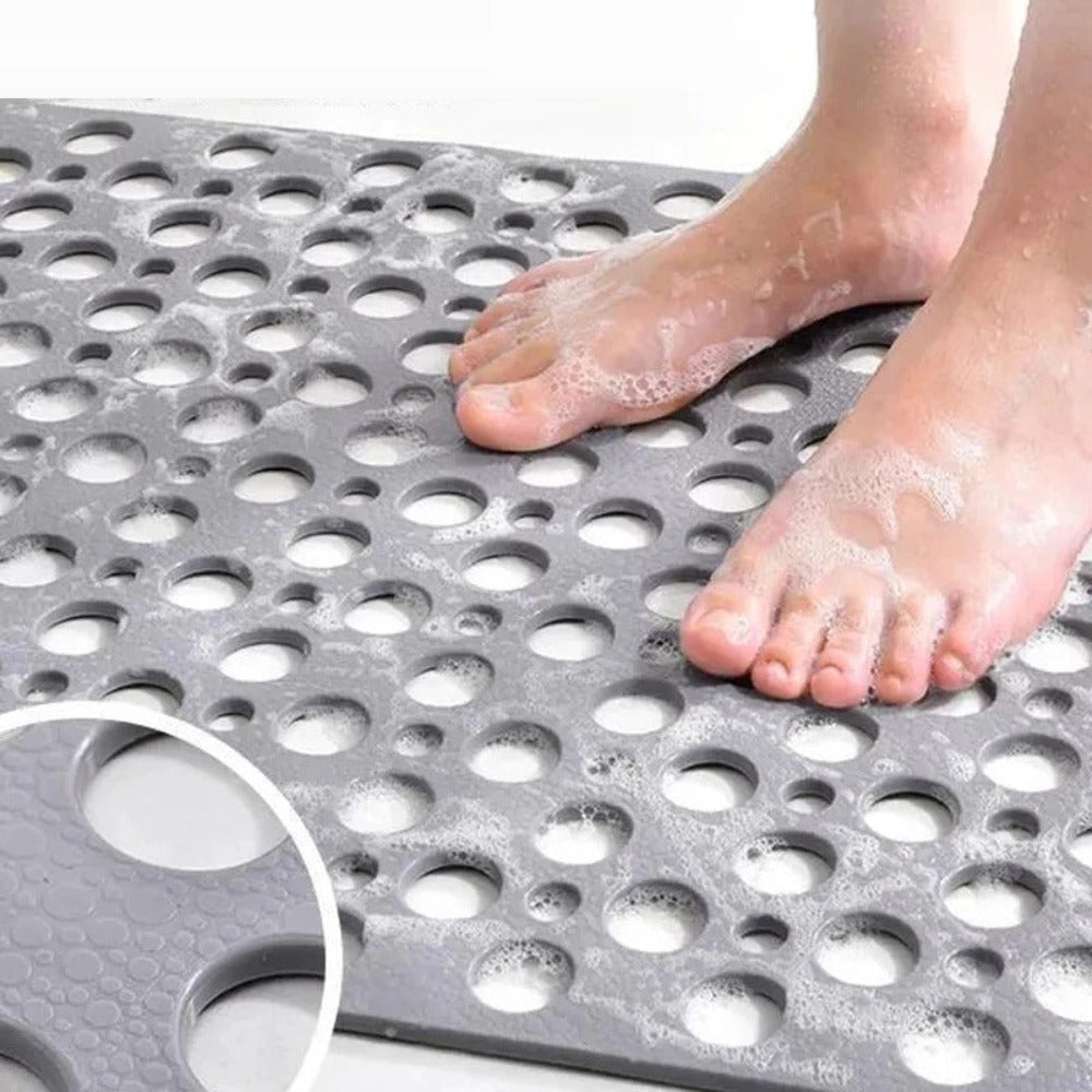 BowLift | AquaGuard Non-Slip Shower Mat – Hygienic Bath Mat with Suction Cups and Quick-Drying Design