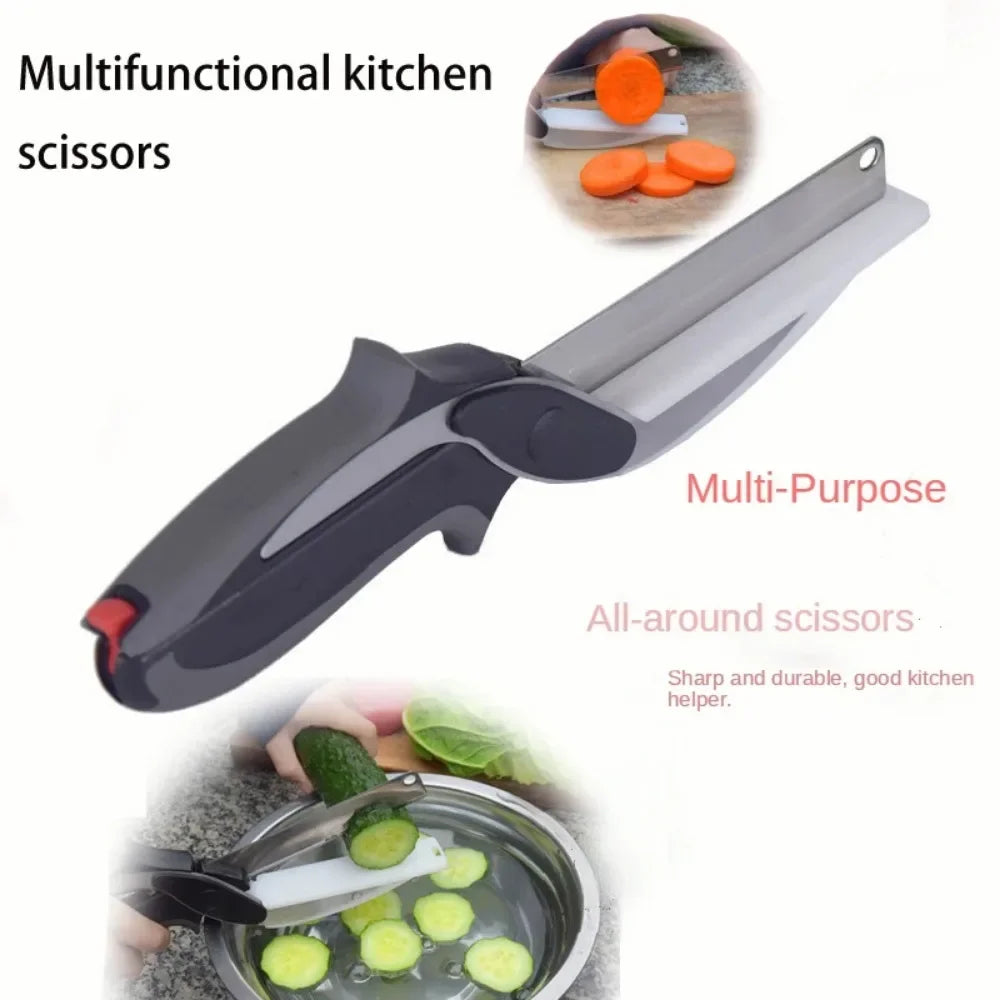 BowLift | 2 in 1 Scissors with Cutting Board