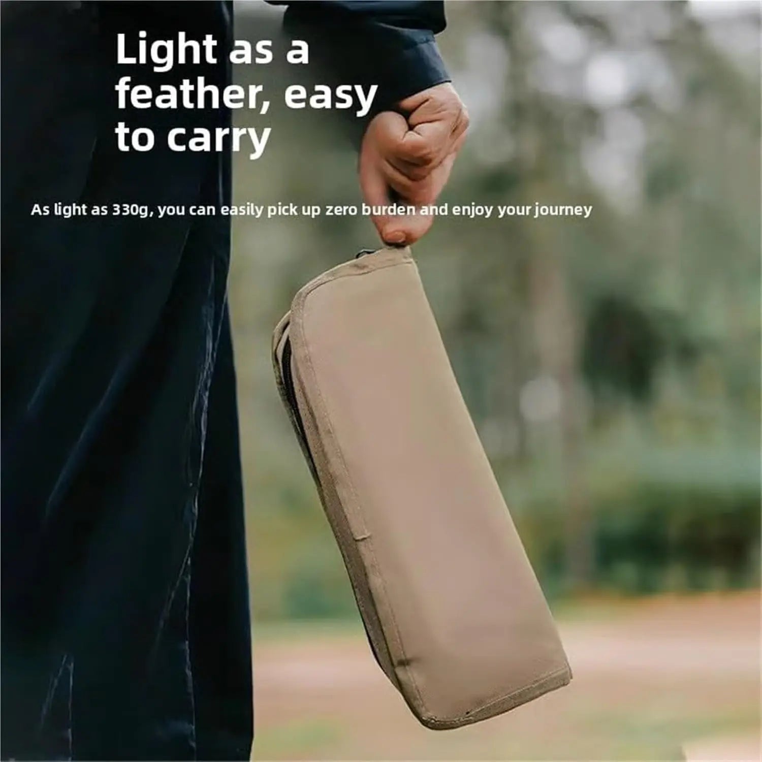 BowLift | Folding Seat Ottoman – Stable, lightweight and waterproof for on the go