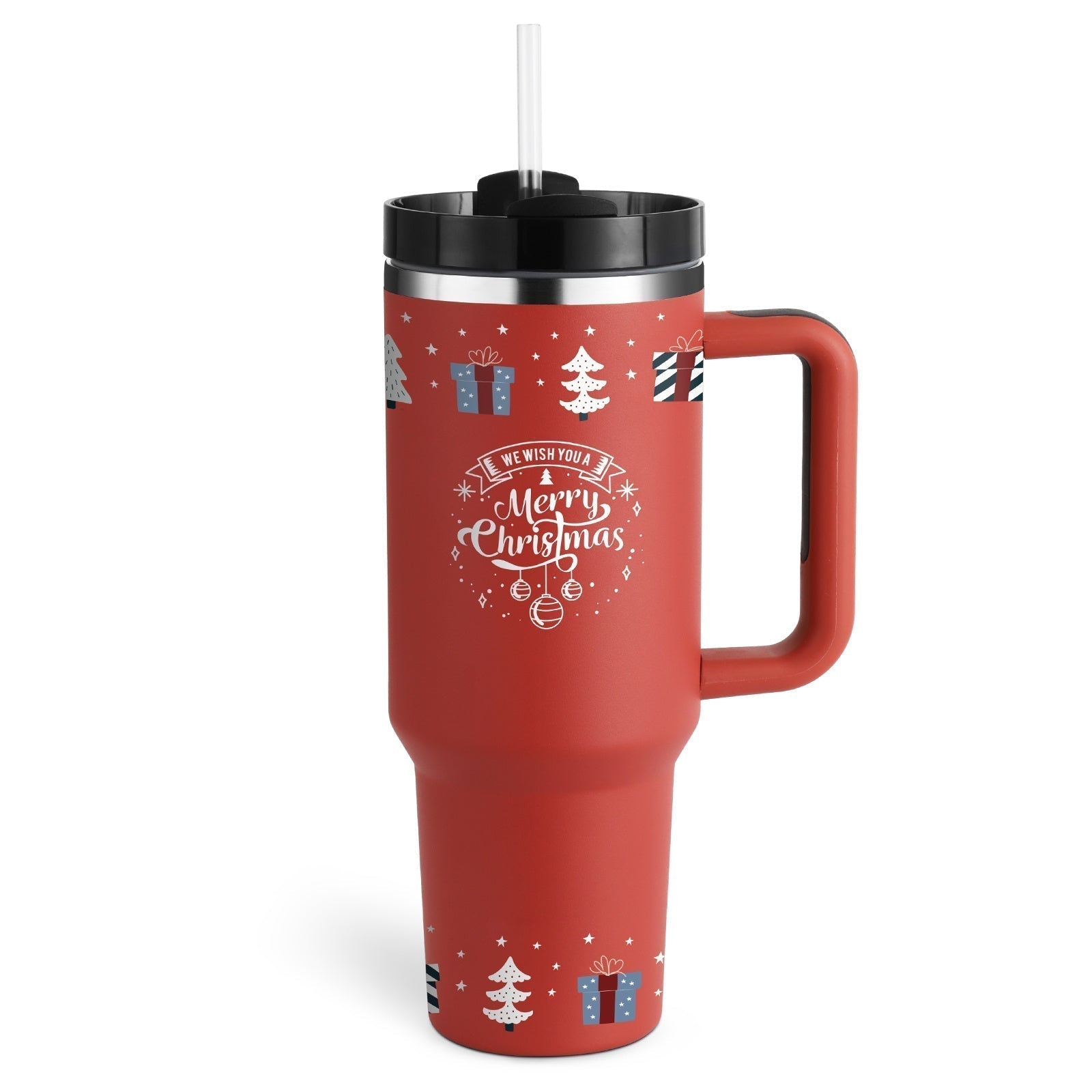 BowLift | Insulated Mug with Handle and Straw - ChillMate
