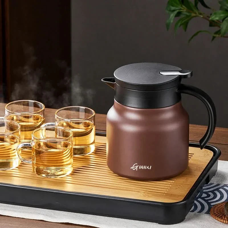 BowLift | Insulated Teapot with Infuser – 800ml Stainless Steel