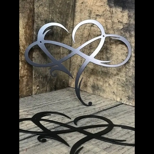 BowLift | Iron Wall Art with Infinity Heart - InfiniteHeart