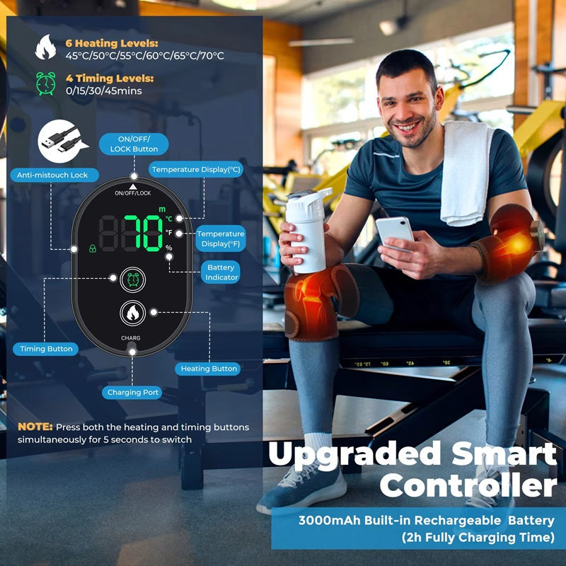 BowLift | 3-in-1 Knee Heating Pad with Smart Temperature Control