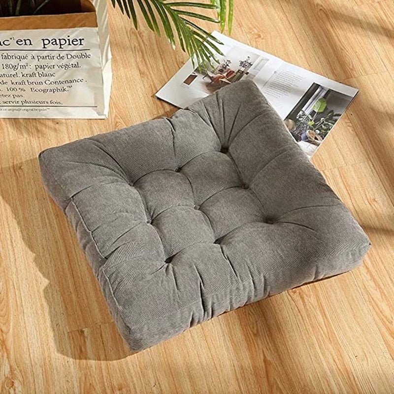 BowLift | Large thick super soft corduroy floor cushion