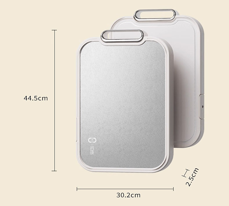 BowLift | Pure Titanium Double-Sided Cutting Board - Antibacterial, Mold-Proof, Food-Grade Kitchen Essential