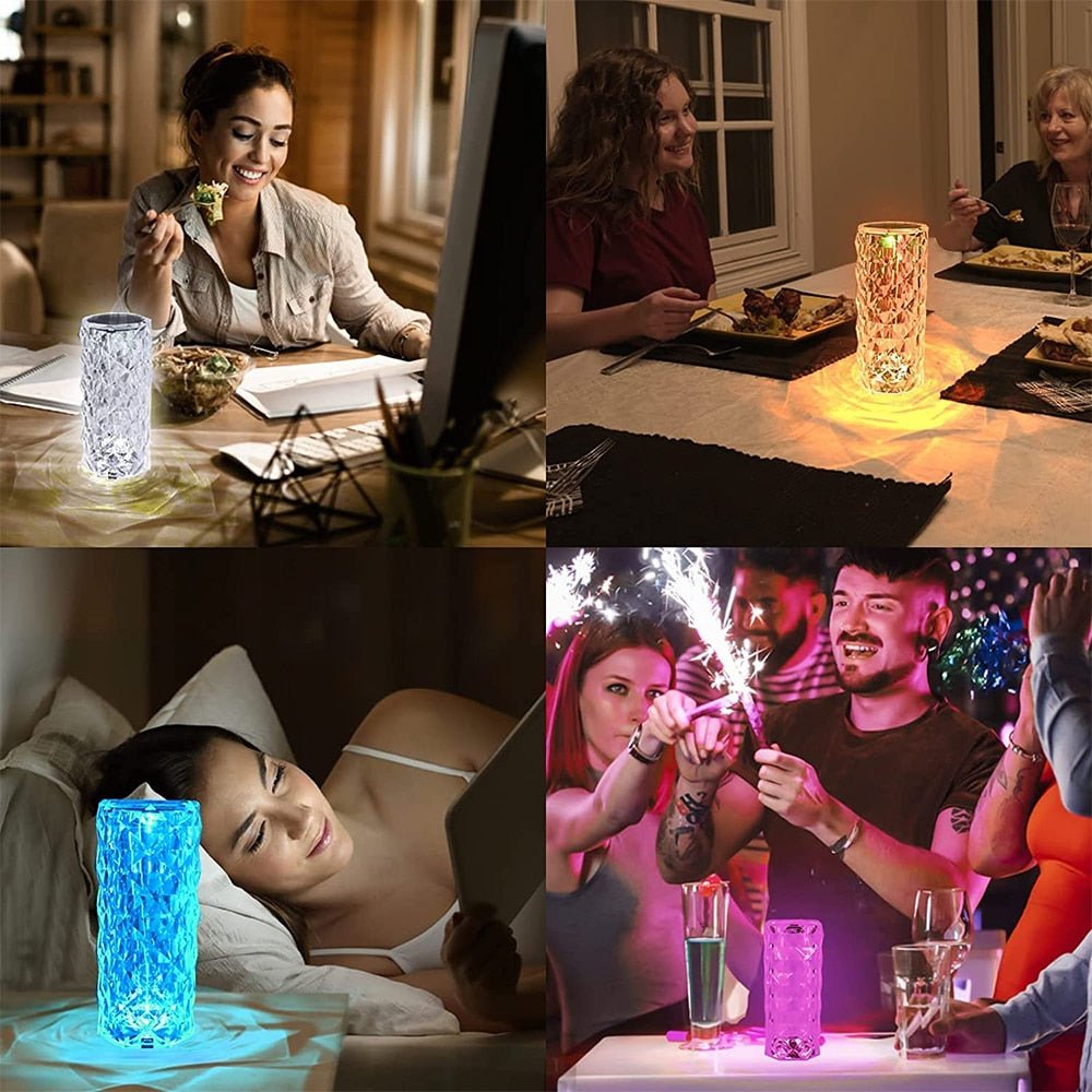 BowLift | LED Crystal Table Lamp