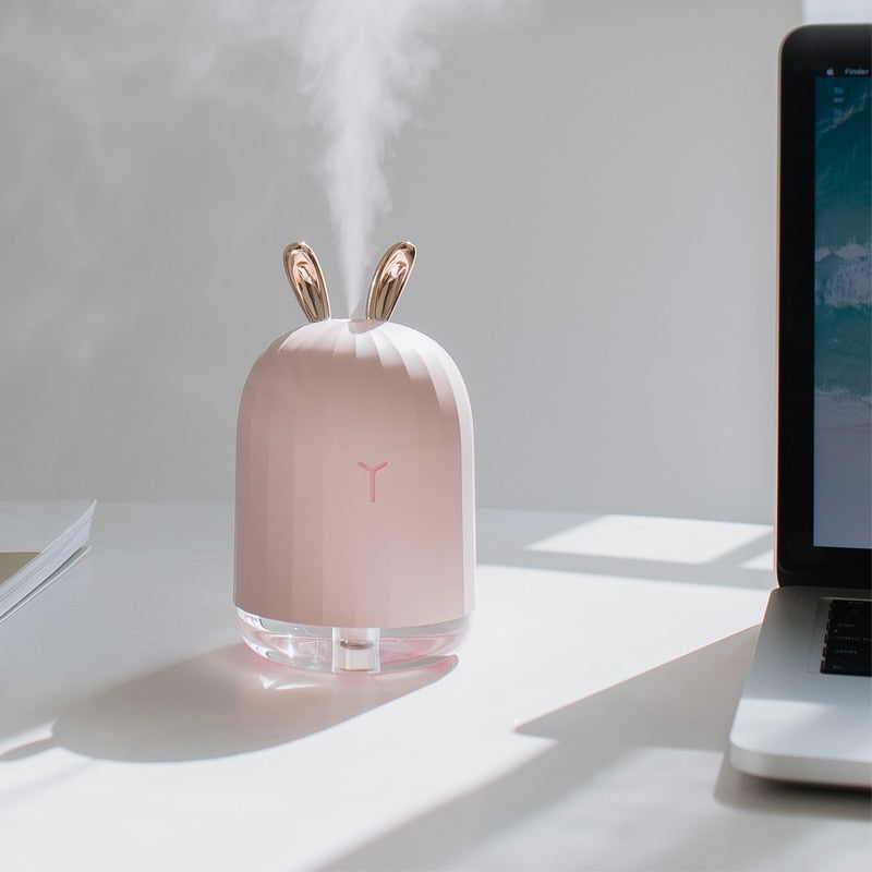 BowLift | BunnyAir Children’s Humidifier – With Night Light and LED Lighting