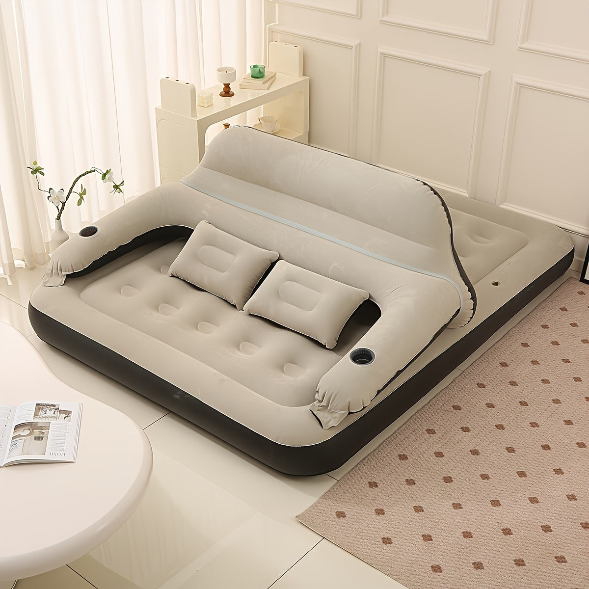 BowLift | FlexiRust Inflatable Mattress – Luxury Sleep Comfort with Back Support and Integrated Pump