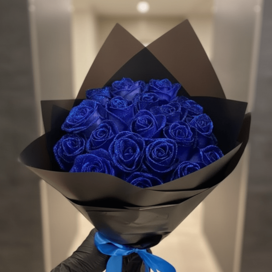 BowLift | Fleurion Forever Bloom Rose | Real preserved glitter rose for romantic gifts and home decoration