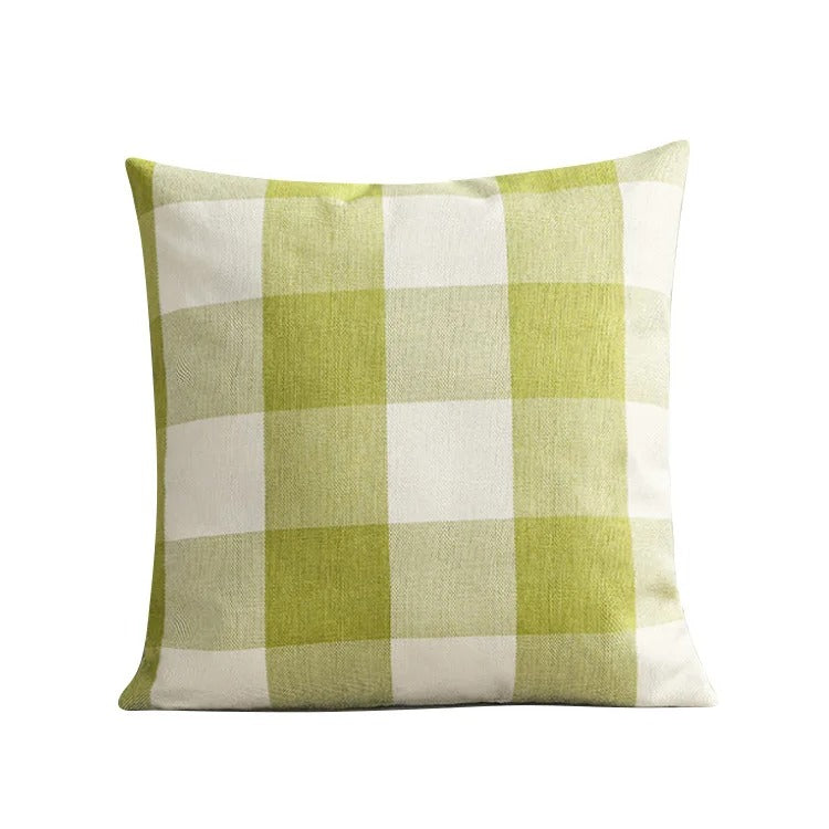 BowLift | Cozy Checked Cushion Cover in Country Style – Autumn Plaid (1+1 FREE)