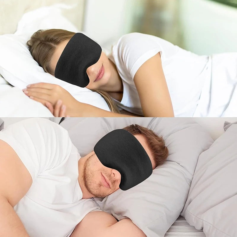BowLift | 360° travel neck pillow set with adjustable head strap and eye mask for sleeping comfort