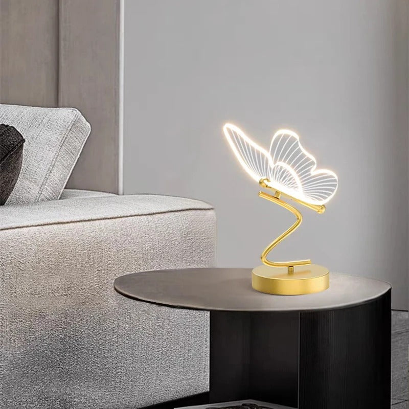 BowLift | Aetherwing™ | LED Butterfly Table Lamp | Modern Design with Adjustable Brightness | Perfect for Living Room & Bedroom