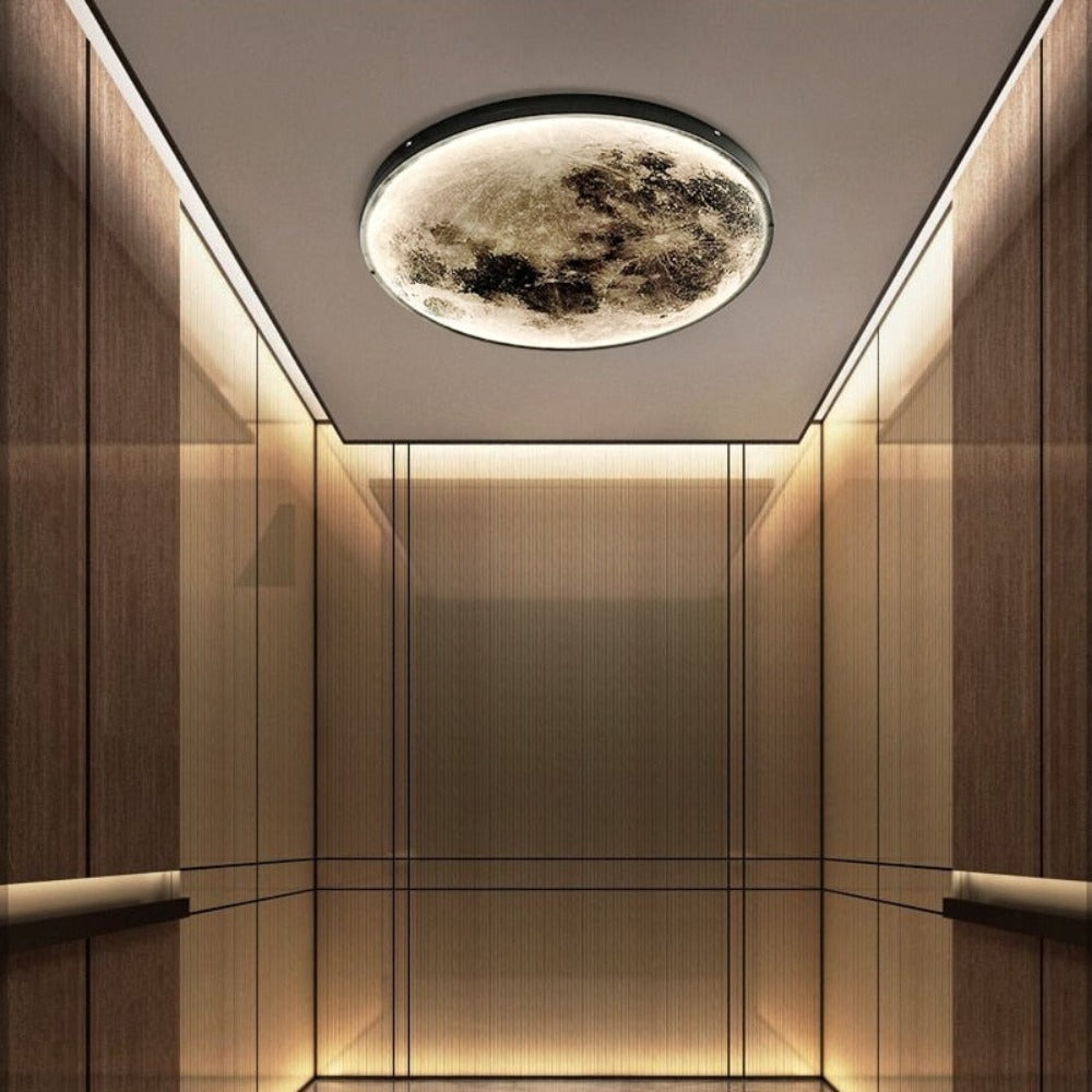 BowLift | 3D LED Moon or Earth Ceiling or Wall Light