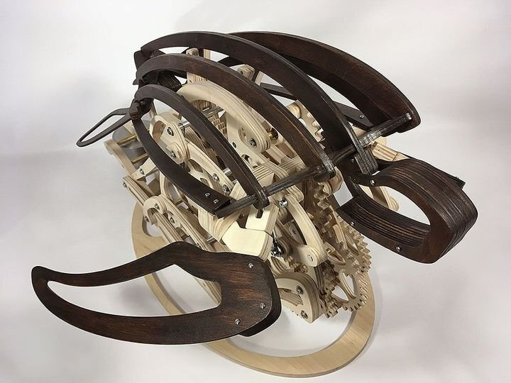 BowLift | 3D Wood Mechanical Hummingbird and Wood Mechanical Turtle