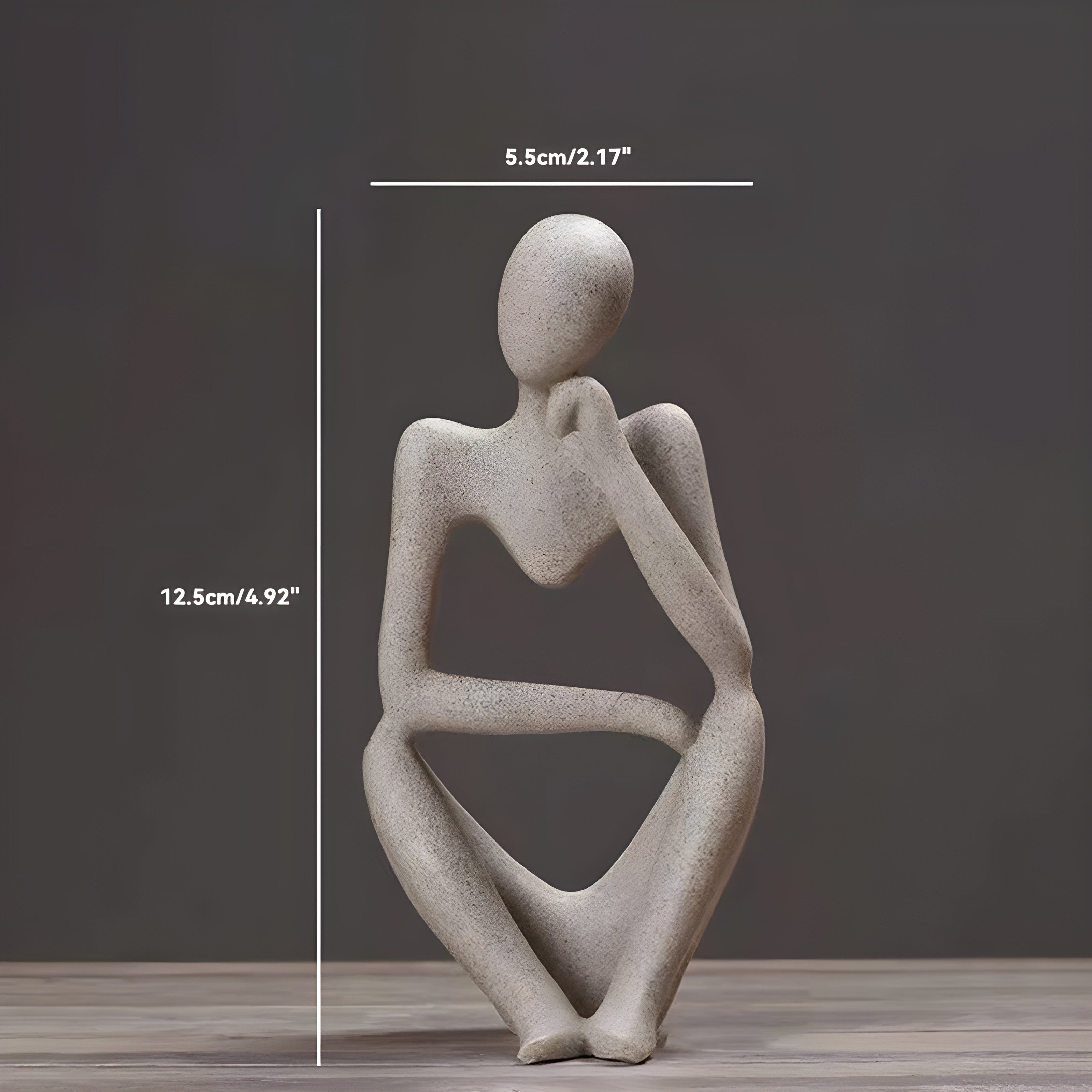 BowLift | Abstract Thinker Sculpture Home Decor