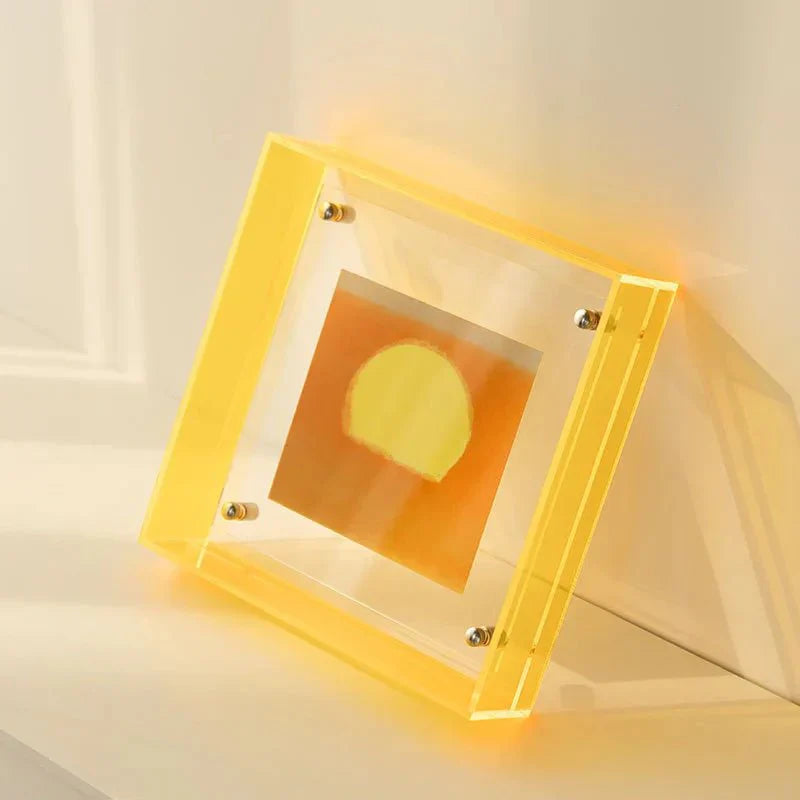 BowLift | Neon Acrylic Floating Picture Frame