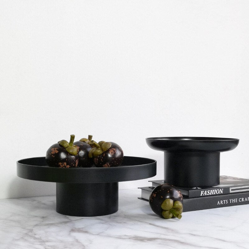 BowLift | Nordic round storage tray made of acrylic