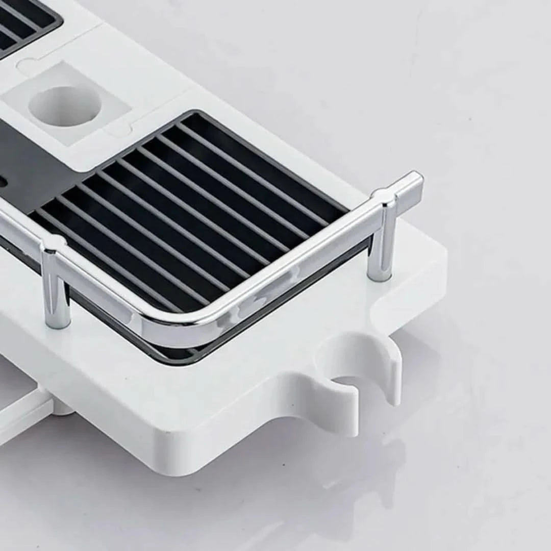 BowLift | Clixor – Self-adhesive storage rack for shower without drilling