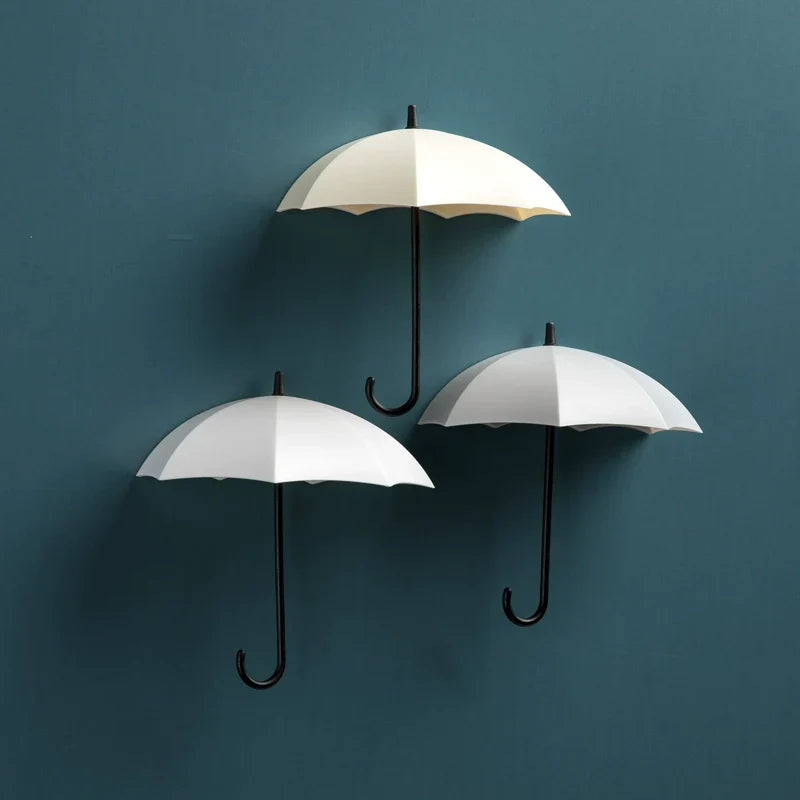 BowLift | Cute Umbrella Wall Hook - No-Drill Key & Coat Hanger