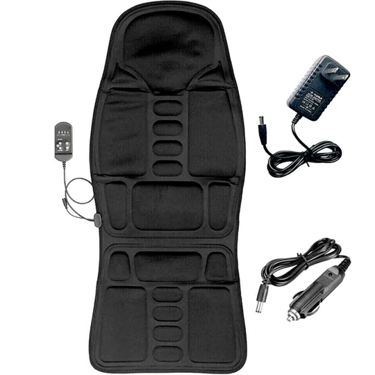 BowLift | 8 Mode Massage Chair Pad With Heated Back Neck Cushion For Car & Home