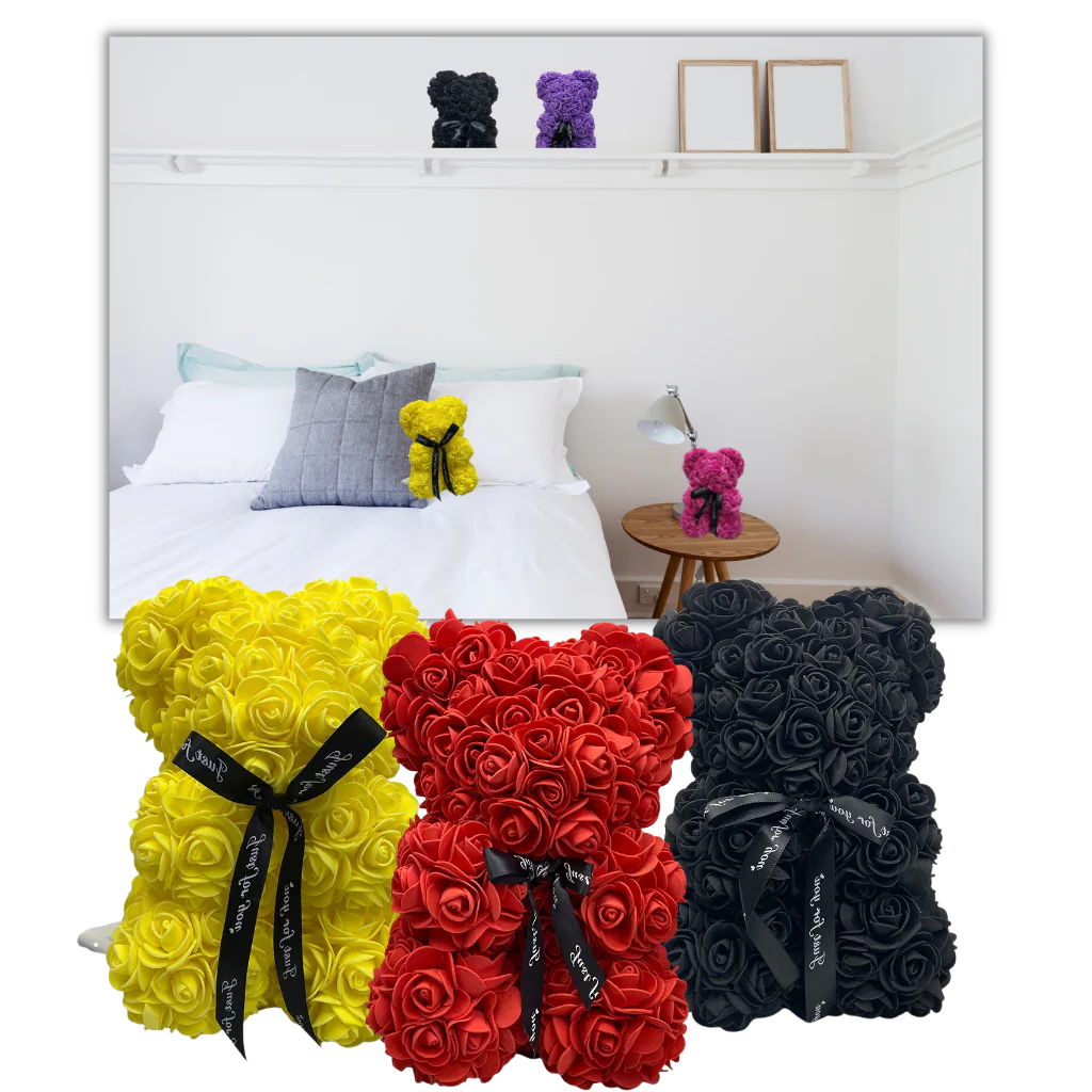 BowLift | Rose Teddy Bear