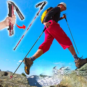BowLift | Adjustable Trekking Poles - Foldable Telescopic Pole