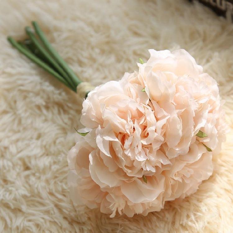BowLift | Elegant Peony Silk Flower Bundle - Set of 5 Heads
