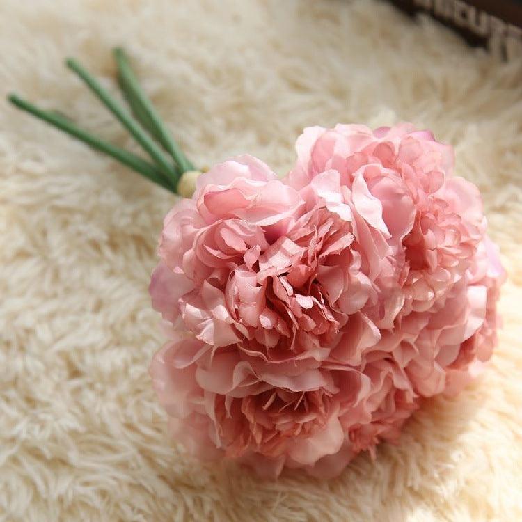 BowLift | Elegant Peony Silk Flower Bundle - Set of 5 Heads