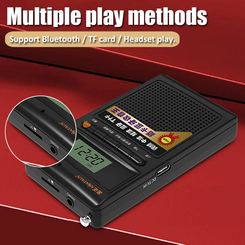 BowLift | Portable Bluetooth Radio and MP3 Player - SoundPocket Mini