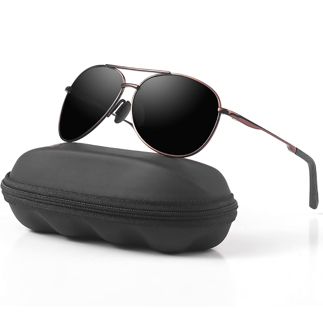 BowLift | Joey Polarized Aviator Sunglasses with UV400 Protection