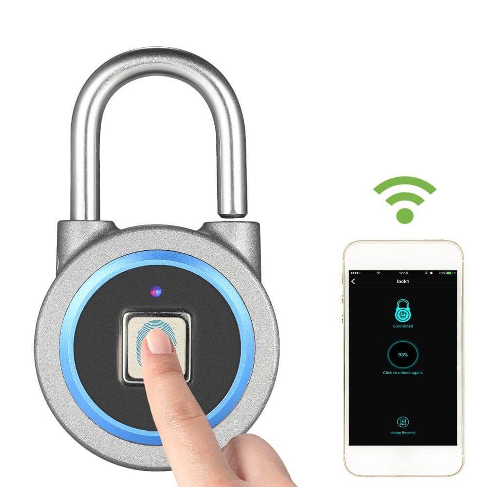 BowLift | Smarter Theft Protection Fingerprint Keyless Padlock
