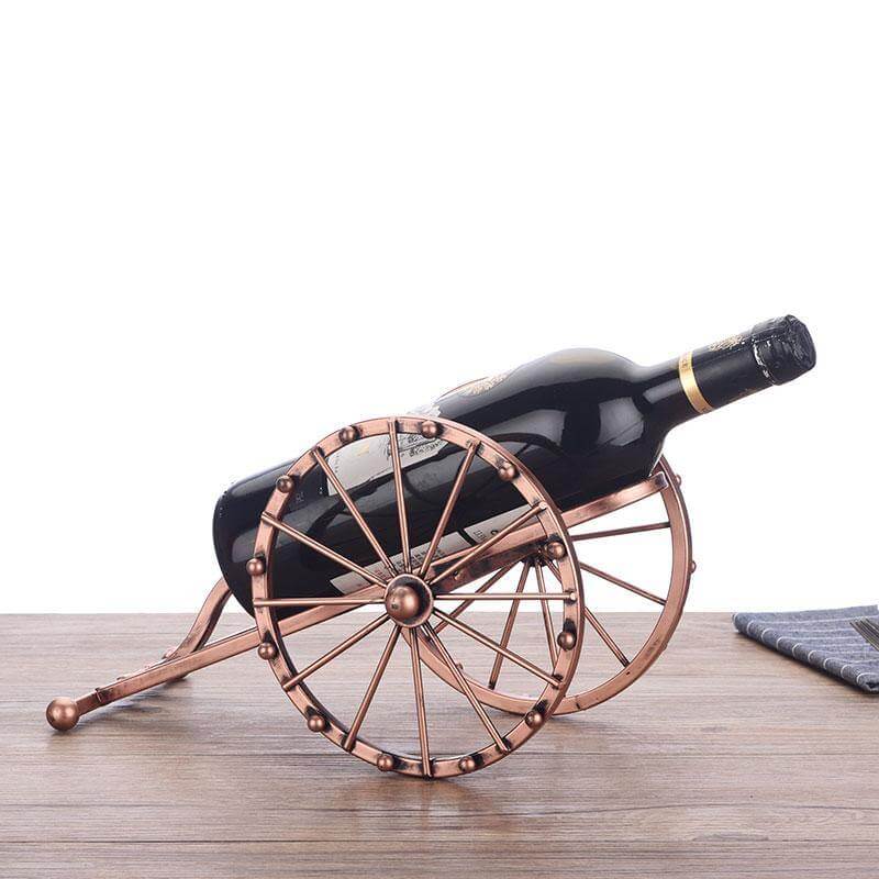 BowLift | Antique Cannon Wine Bottle Holder