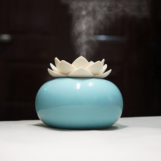 BowLift | Lotus Ceramic Simplicity Aroma Humidifier