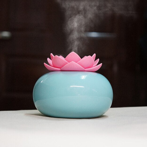 BowLift | Lotus Ceramic Simplicity Aroma Humidifier