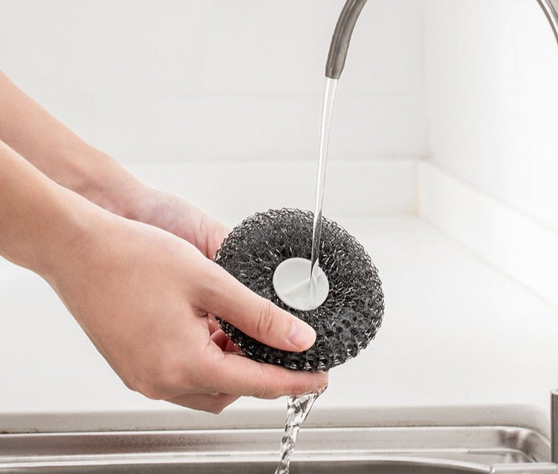 BowLift | Easy Dishwashing Stainless Steel Ball Brush