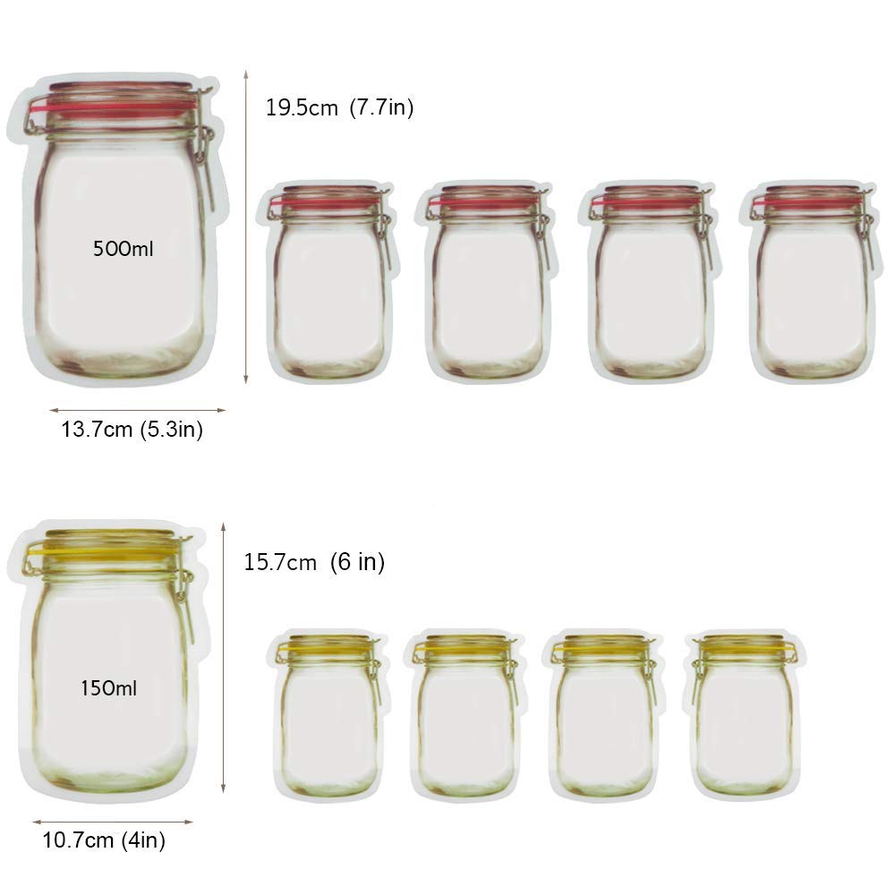 BowLift | Reusable Zip Jar Bags