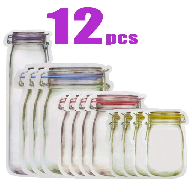 BowLift | Reusable Zip Jar Bags