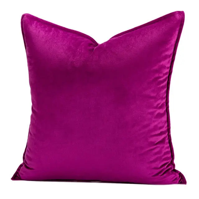 BowLift | VelvetLuxe – Elegant velvet cushion cover with refined details