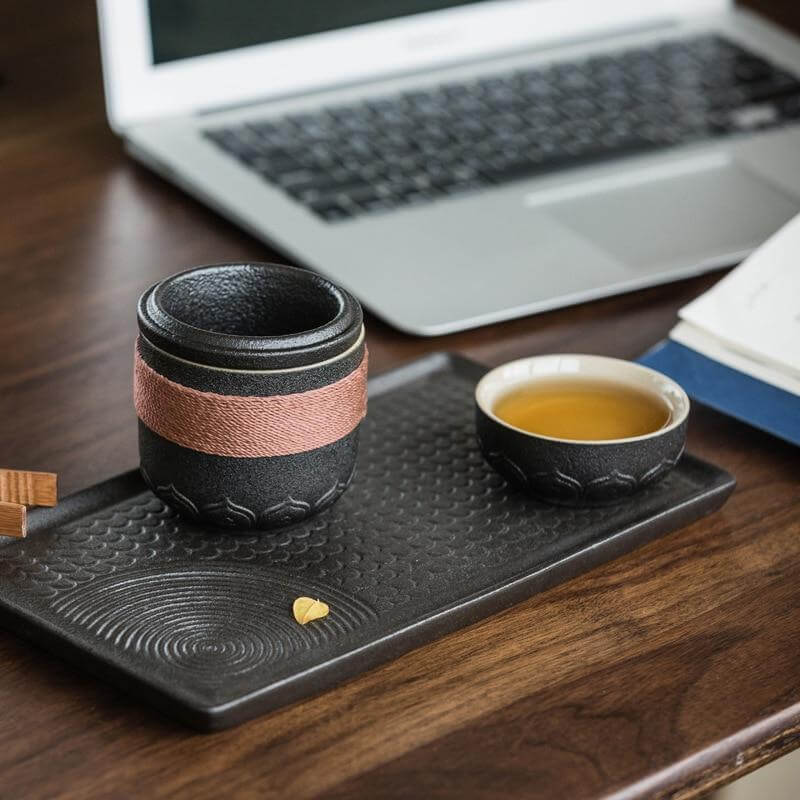 BowLift | Portable Chinese Kung Fu Ceramic Tea Mug