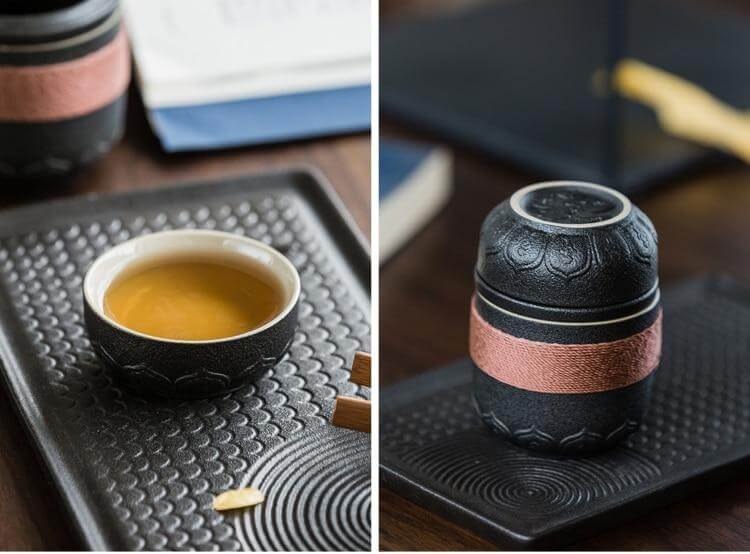 BowLift | Portable Chinese Kung Fu Ceramic Tea Mug