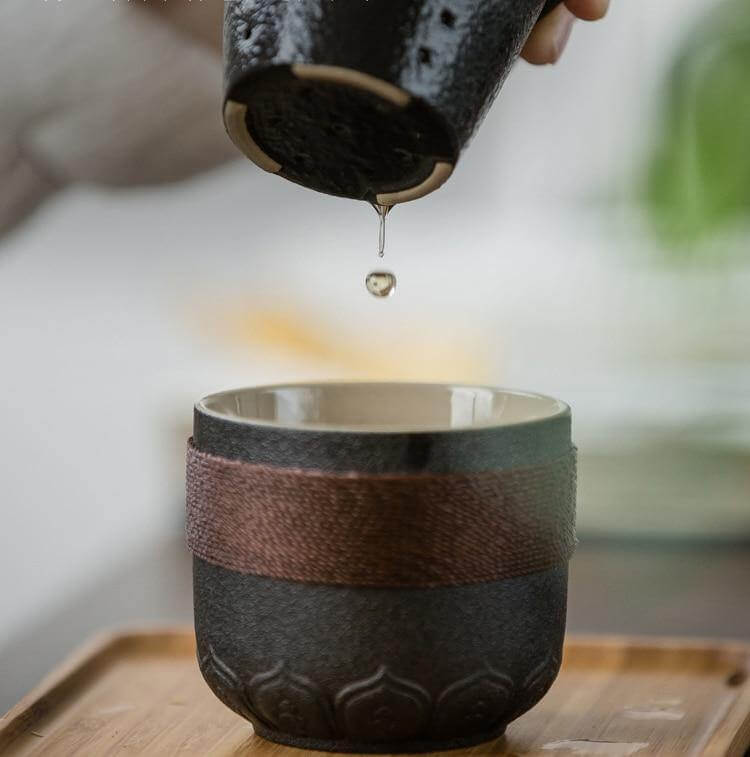 BowLift | Portable Chinese Kung Fu Ceramic Tea Mug