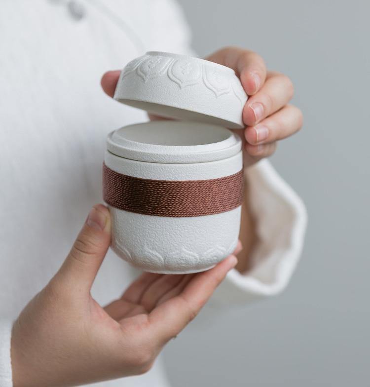 BowLift | Portable Chinese Kung Fu Ceramic Tea Mug