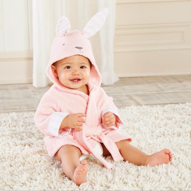 BowLift | Hooded towel with animal motif