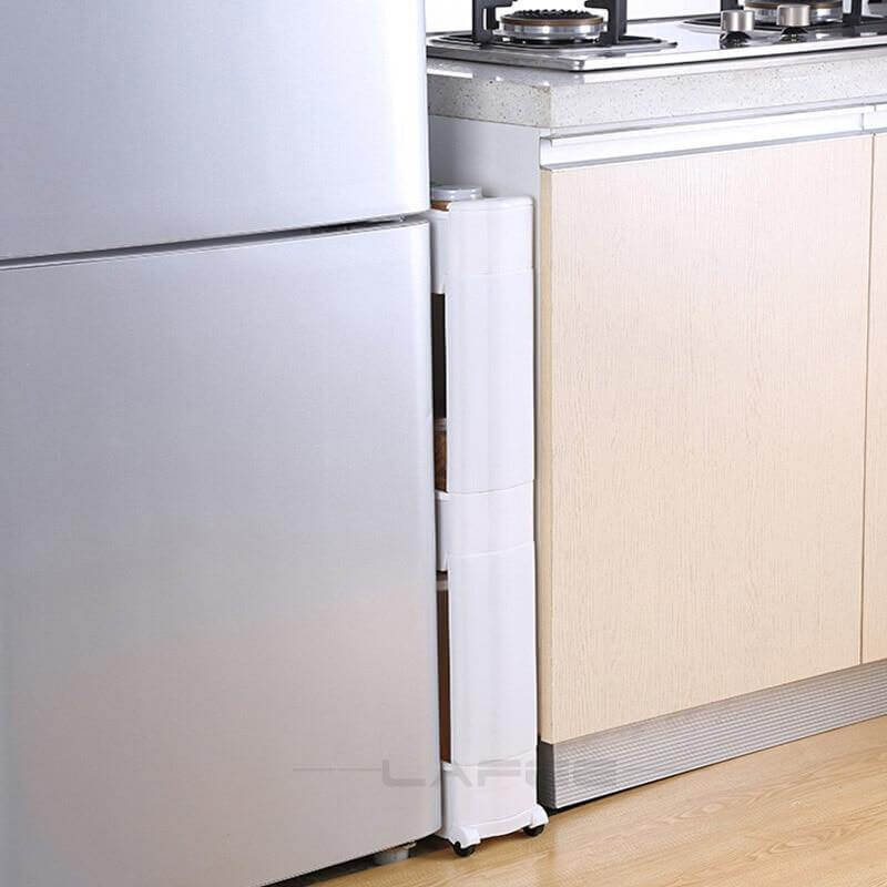 BowLift | Wheeled Mobile Tiny Storage Shelf