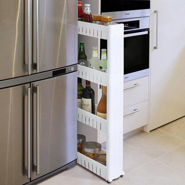 BowLift | Wheeled Mobile Tiny Storage Shelf