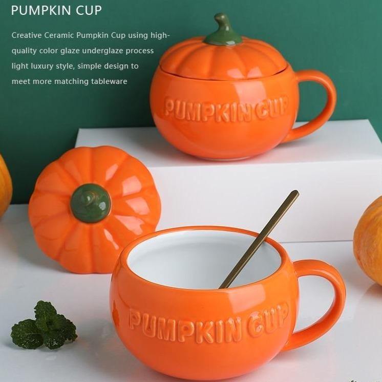 BowLift | Creative Ceramic Pumpkin Mug Cup