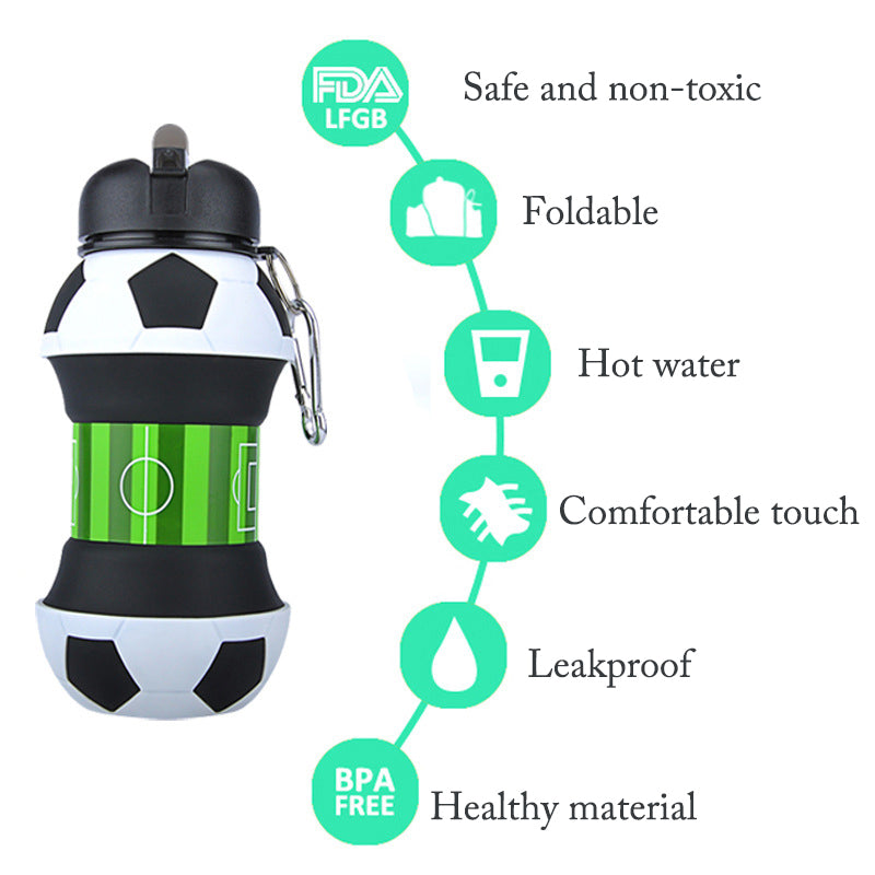 BowLift | Basketball Leakproof Folding Thermos